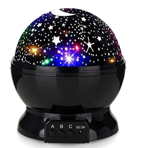 GGbingo Night Lamp Projector Starry Sky Night Light Lamp Decor Rotating Starry Nursery Moon Galaxy Projector Table Light