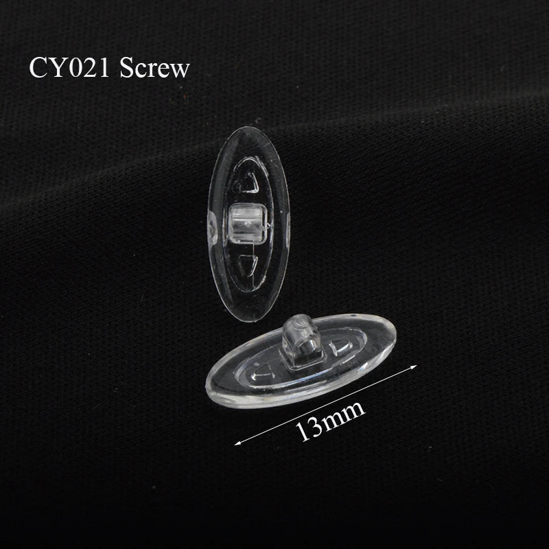 2000pcs Wholesale Eyeglasses Glasses Silicone nose pads various types & sizes eyewear nose pad part oval round