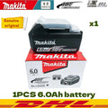 100% Genuine Original Makita 6.0Ah 18V Rechargeable Battery, BL1860B Makita 18V Battery BL1850 BL1840 BL1860 Replacement Lithium