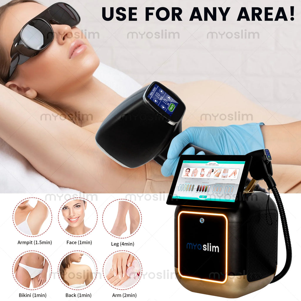 New 5000W FAC 808nm Diode Hair Removal Machine Ice Platinum 755nm 940nm 808nm 1064nm 4Wavelength Provides The Best Hair