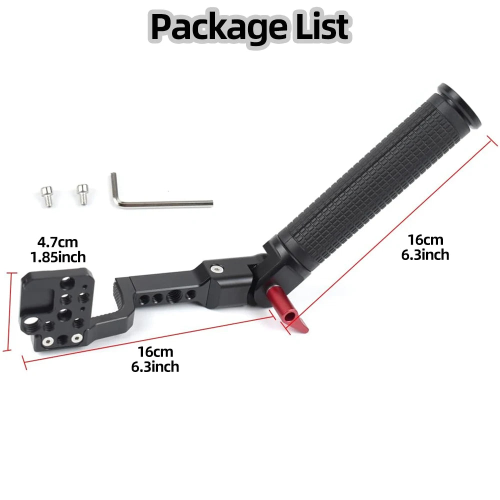 Gimbal Adjustable Handle Grip for DJI Ronin S SC RSC2 Stabilizer Handgrip Extension Bracket for Video Light Microphone Monitor
