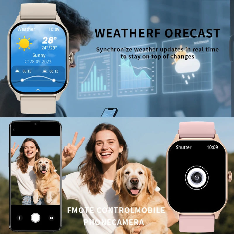 PEJE New 3D-UI Dial Smart Watch men 1.97" 700mAh 1ATM Waterproof 3 Type Styles3D rotationNovel and Cool Display Always Show Time