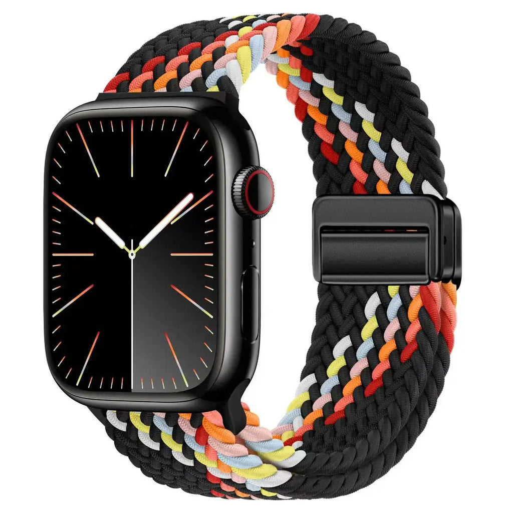 Nylon strap For Apple watch 11 10 42mm 46mm 9 8 7 45mm 41mm Ultra 3/2/1 49mm Magnetic wristband For iWatch 6 5 4 3 SE 44mm 40mm