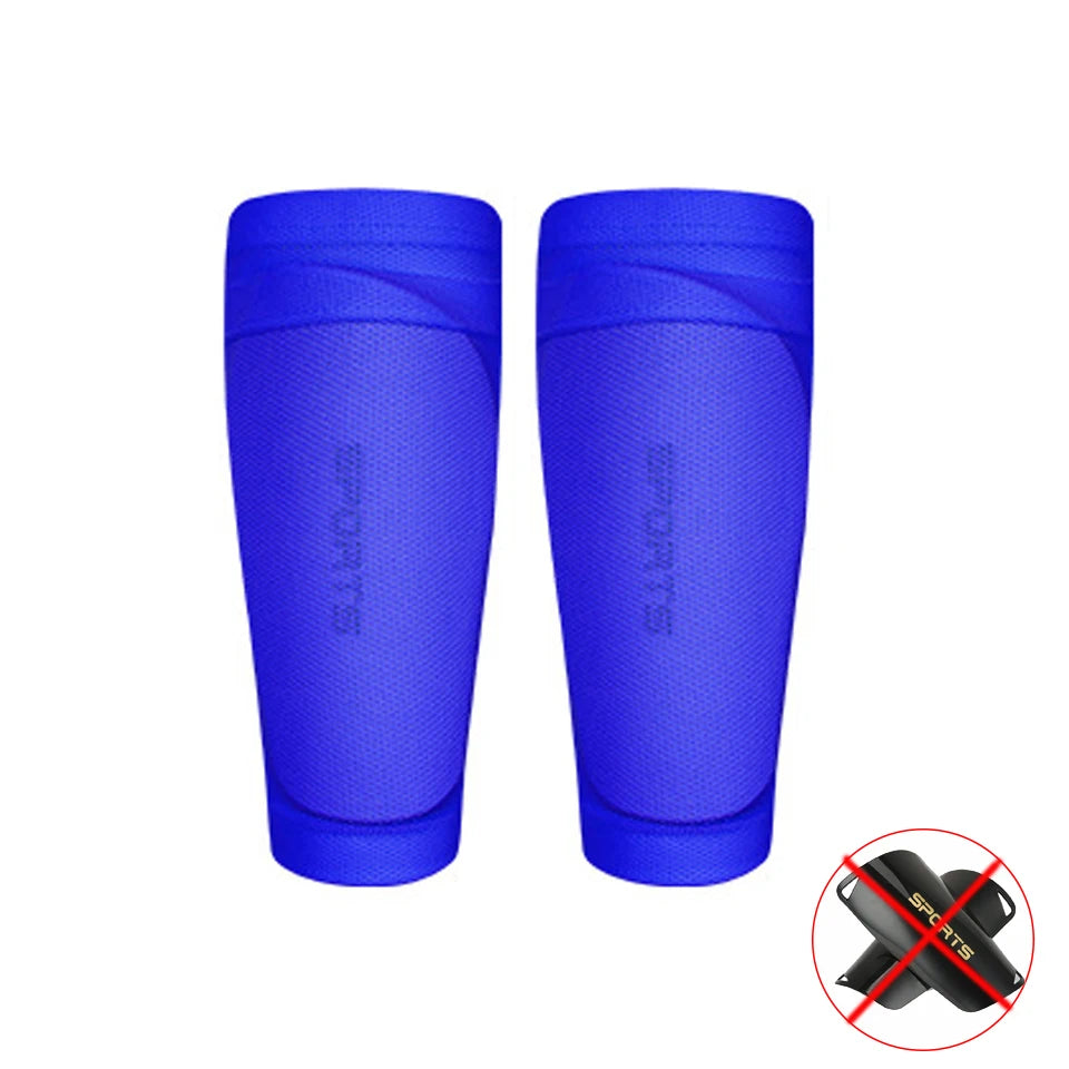 Loogdeel 1 Pair Shin Guard Sleeves Soccer Youth Calf Support Men Kids Football Leg Sleeves Adult Sports Compression Sleeves