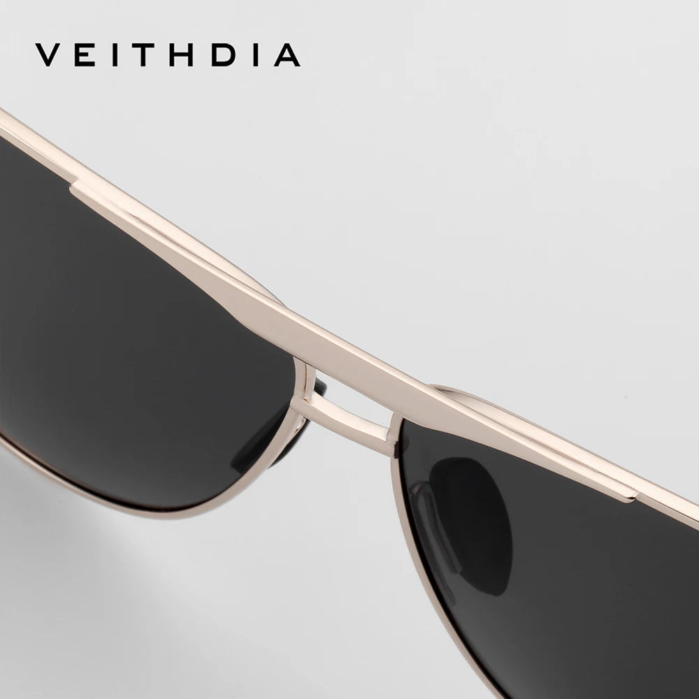 VEITHDIA Polarized Pilot Outdoor Sunglasses Classic Men's Fashion Women's UV400 Outdoor Sports Eyeglasses For Male VFH3028
