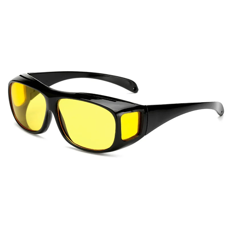 Night Driving Vision Eyeglass Polarized Fashion Sunglasses Anti-glare Yellow Lens Driving Multifunction Night Vision Eyeglass