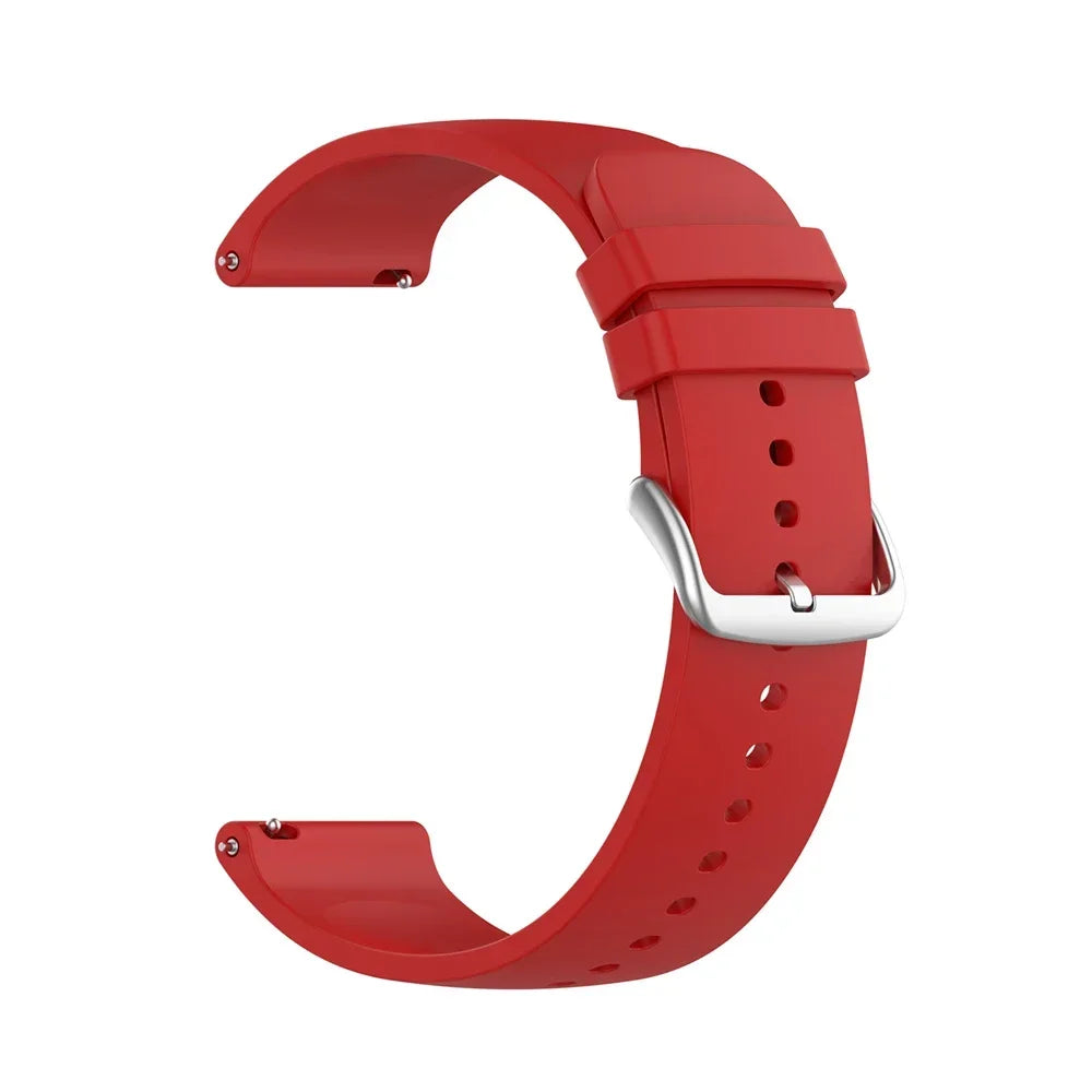 Sports Silicone 20mm 22mm Watch Strap For Garmin Venu 3 Band Forerunner 265 255 Music Vivoactive 4 For Garmin Venu Sq 2 Bracelet