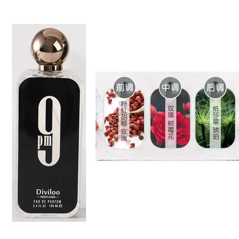 100ML Men Perfume Cologne Perfumes Fragrance Spray Flirting Pheromone Long Lasting Gentleman Women Valentine's Day Gift