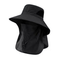 Sun Fishing Hat Women's Bucket Hat with Neck Cover Breathable Wide Brim Summer UV Protection Hat for Travel Holiday Beach