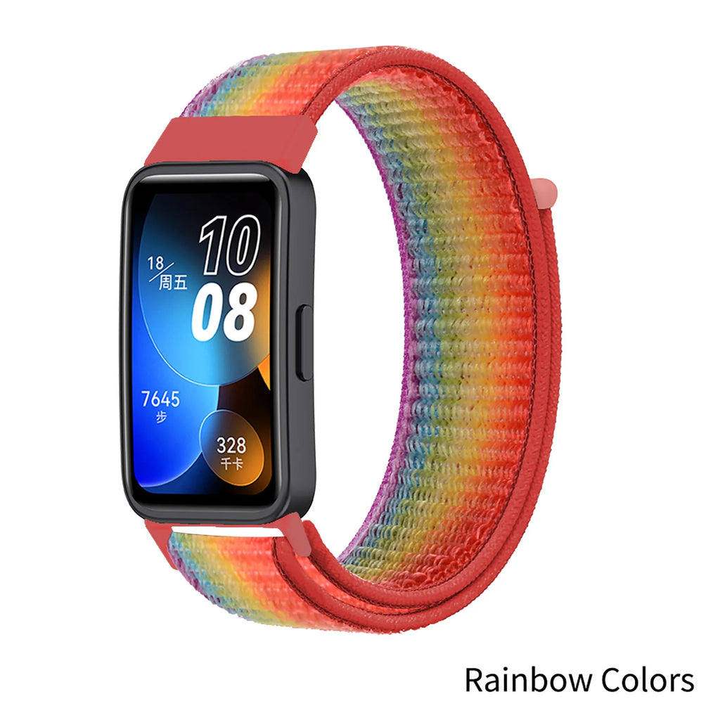 Strap For Huawei band 9/8/7 correa smart watch accessories replacement belt Nylon sport wrist watchband bracelet Huawei band 9