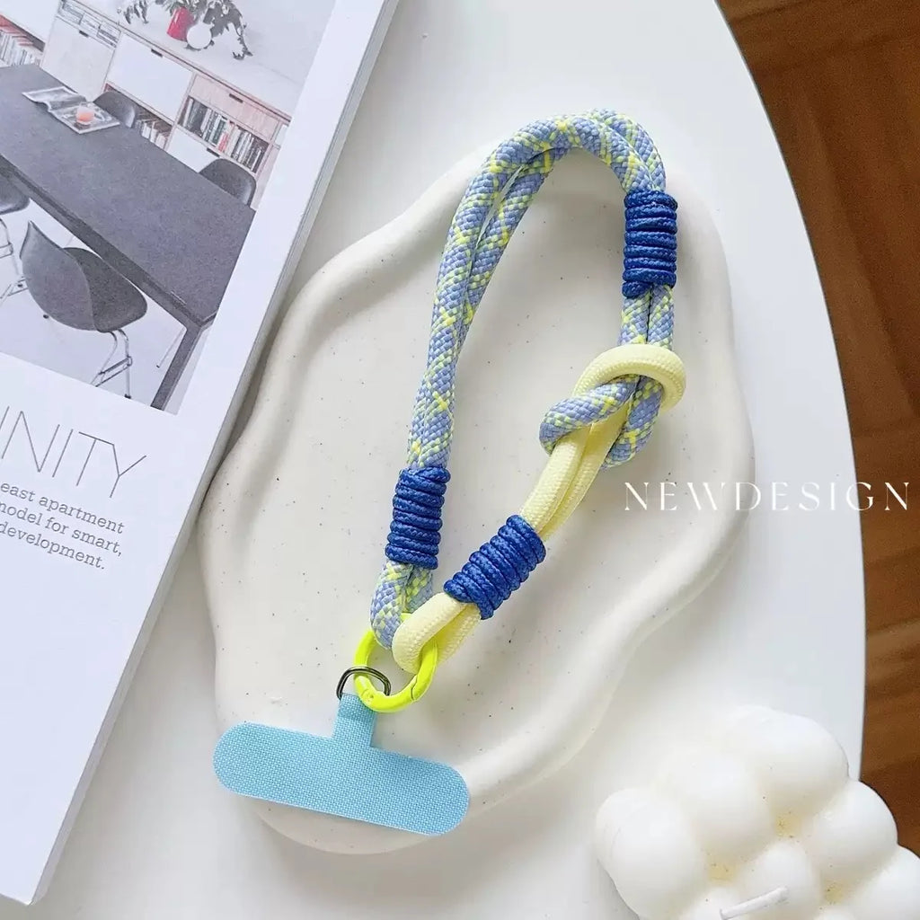 1Pc Short Wrist Strap Phone Case Connection Piece Phone Case Universal Jewelry Accessories Anti slip and Anti fall Portable Pend