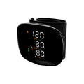 English Voice Portable LED Wrist Blood Pressure Monitor Portable Rechargeable Digital Tonometer Sphygmomanometer BP Monitor