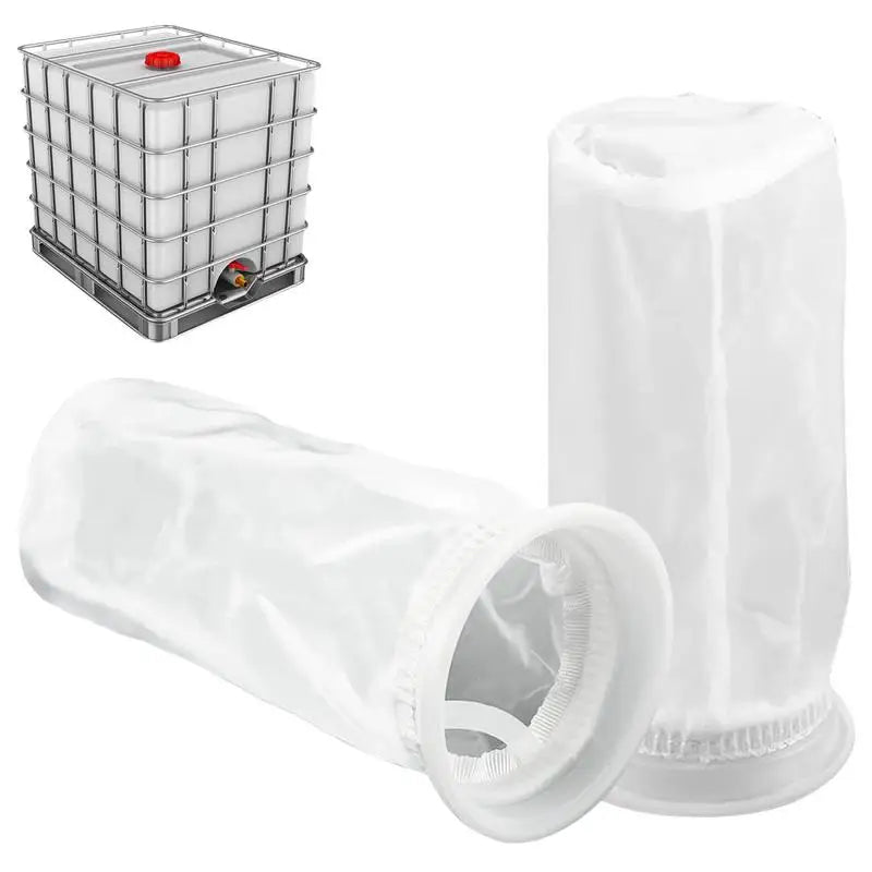 2pc IBC Water Tank Nylon Filter For Venting Ton Barrel Cover Tote Tank Lid Cover Rainwater Tank Garden Water Irragtation Supply