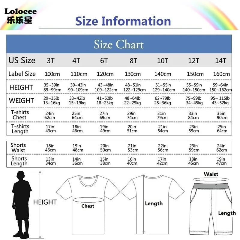Girls Happy Cat Printed 2PC Outfit Set Summer Fashion Short Sleeve T-Shirt And Shorts Combo Cute Kids Clothing