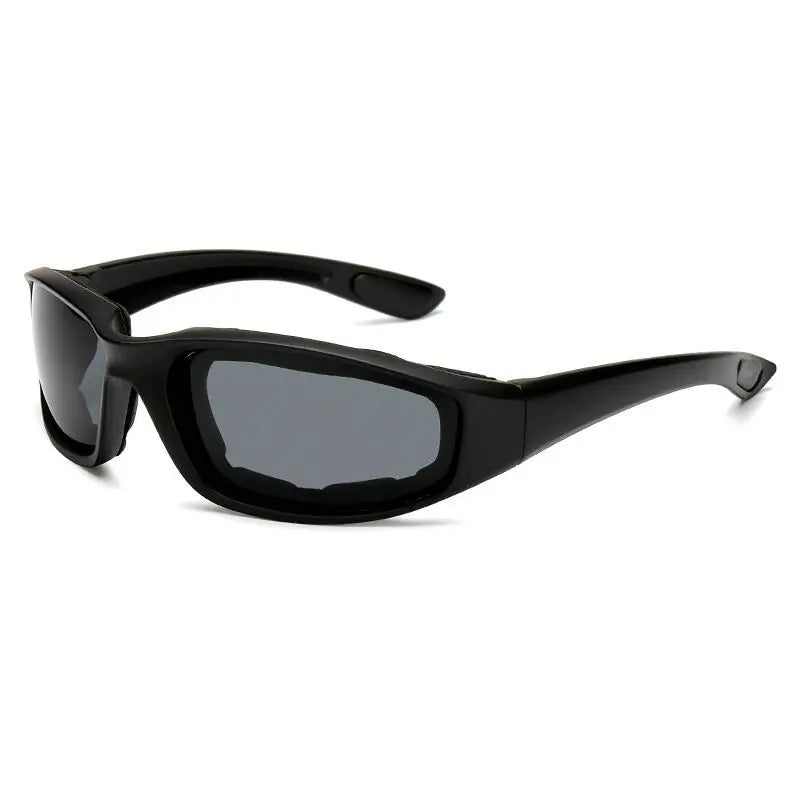 Outdoor UV Protection Goggles Padded Goggles Anti-UV Unisex Sports Sunglasses Eyewear Motorcycle Riding Glasses for Adventurers
