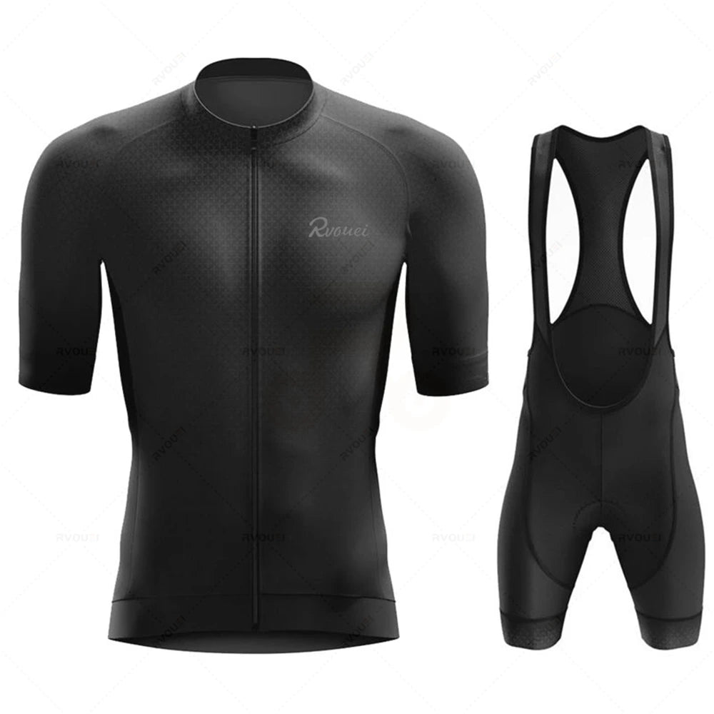 Cycling Jersey 2026 Pro Team Rvouei Men Bicicleta Set Racing Bicycle Clothing Suit Breathable Mountain Bike Clothes Sportwears