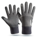 Winter Thermal Gloves for Man Woman Motorcycle Gloves Waterproof Full Finger Touch Screen Cycling Running Skiing Gloves Non-slip