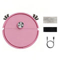 3 In 1 Compact Car Robot Vacuum Lightweight Smart Cleaning Machine Automatic Obstacle Avoidance for Pet Hair&Hard Floor&Carpet