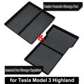 for Tesla Model Y YL Juniper 2025 Center Console Storage Tray Armrest Box Organizer Box Tesla Model 3 Highland 2024 Accessories