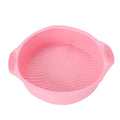 FAIS DU Pink Nonstick Silicone Bakeware Set Baking Cake Pan for Pastry Cake Muffin Cupcake Bread Molds Baking Accessories Tools