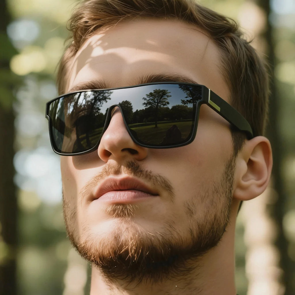 2PCS Classic Colorful Sports Sunglasses - One-Piece Lens, UV400 Unisex for Outdoor, Travel & Daily