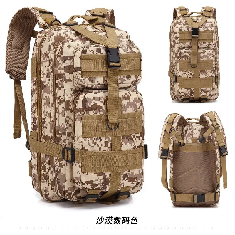30L Waterproof Military Tactical Backpack 1000D Large Assault Bag for Outdoor Hiking Camping Hunting