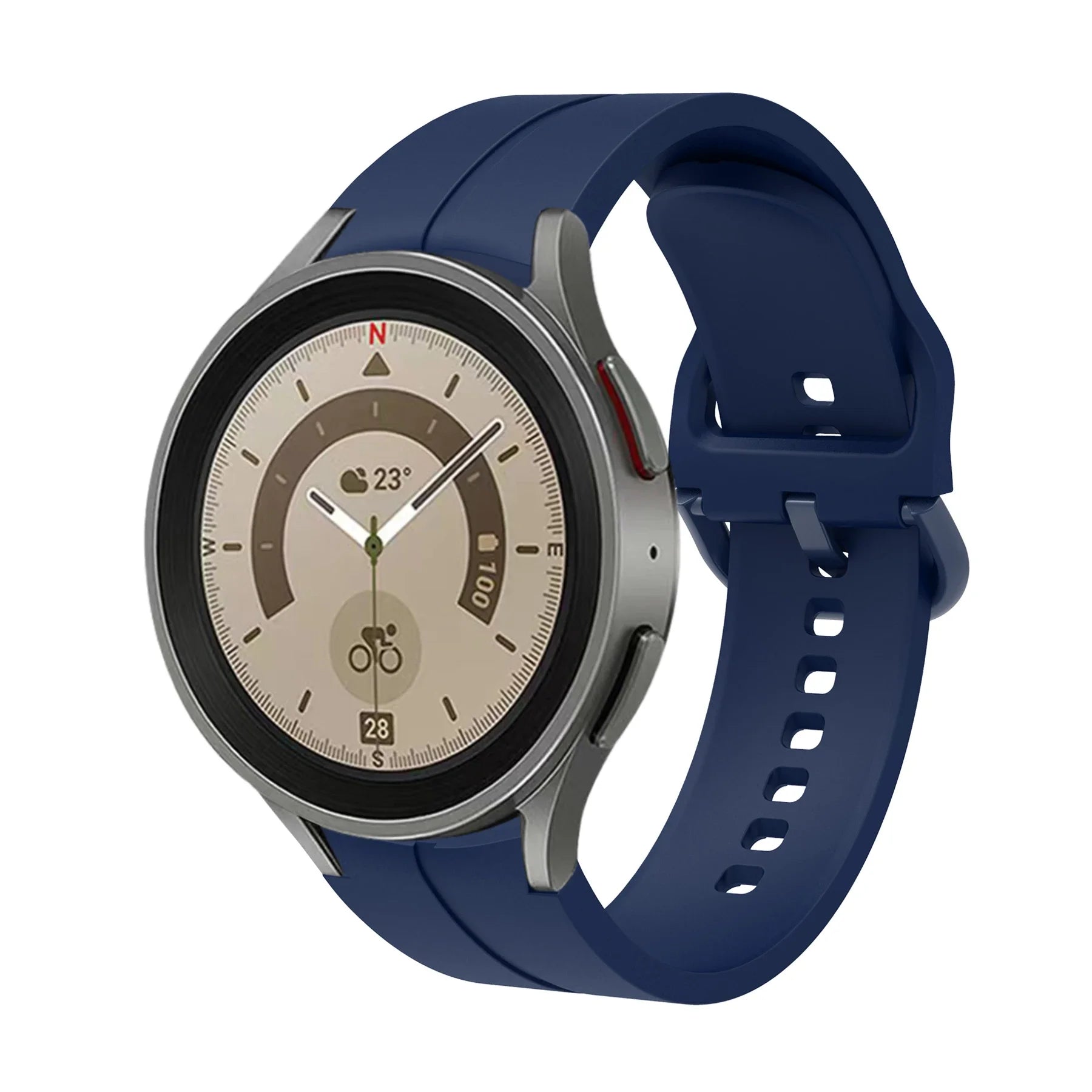 No Gap Silicone Strap For Samsung Galaxy Watch 6/4 Classic 47mm/43mm 5 Pro 45mm Bracelet Band For Galaxy Watch 7/6/5/4 40mm 42mm