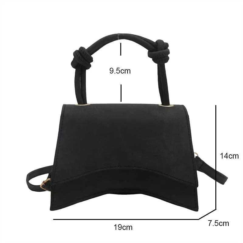 Trend Crossbody Bag for Women Elegant Designer Shoulder Bag Lady Soft Pu Leather Square Bags for Autumn Handbag and Purse Bolsos