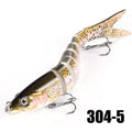 Fishing Lures Multi Jointed Swimbait Crank Bait Slow Sinking Bionic Artificial Bait Freshwater Saltwater Trout Bass Fishing Acce