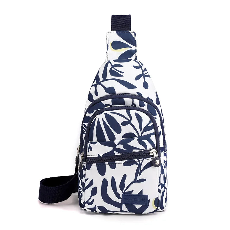Women Mini Backpack Small Chest Bag Oxford Cloth Waterproof Fashion Messenger Bag Female Sports Bag Travel Bagpack Crossbody Bag