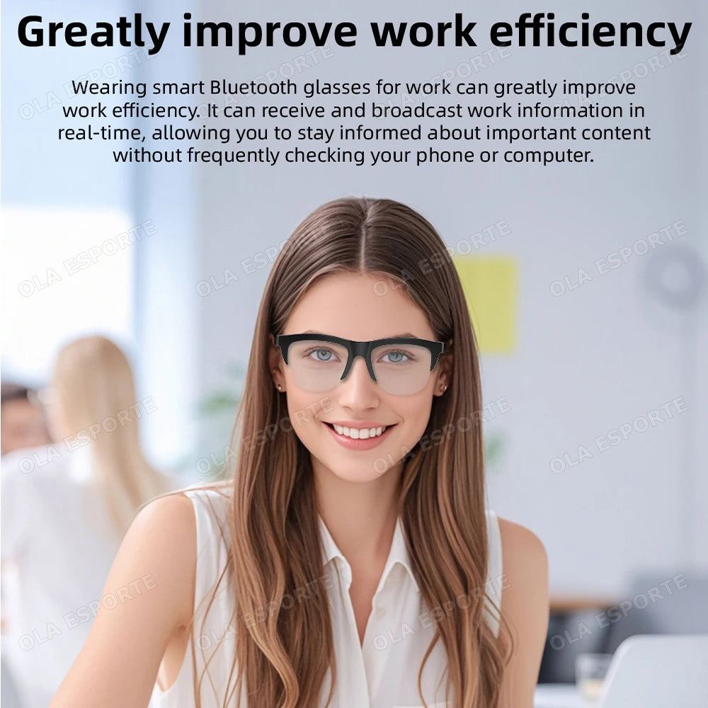 2026 Photosensitive Color Change Smart Glasses Bluetooth Voice Call Control Music UV Polarized Sunglasses Headphone Glasses Ht30