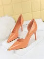Autumn New High Heel Slim Heel Shallow Mouth Pointed Women's Single Shoe Item # - A
