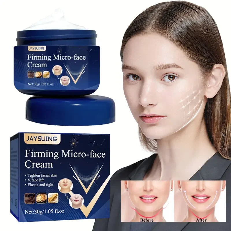 V-Shape Face-lift Slimming Cream Slimming Firming Hydrating and Moisturizing Face Anti-aging Brightening Cream Products 30g
