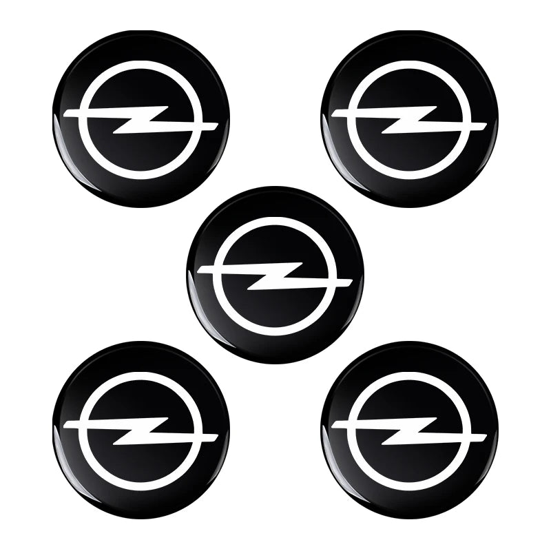 New metal 14mm Opel Car Remote Key Fob Emblem Badge Radio button Sticker Replacement for Astra Mokka Insignia Zafira Corsa Tigra