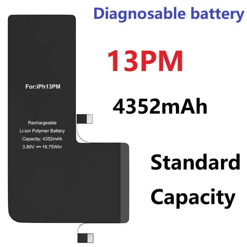 Wholesale Diagnostic Battery Standard Capacity 0 Cycle No Pop Up 100% Heath On IOS 18 26 For Iphone 12 13 14 15 Pro Max
