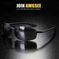 Polarized Sports Sunglasses TR90 Material Flexible & Durable - UV Protection for Driving Fishing Golf Cycling Unisex