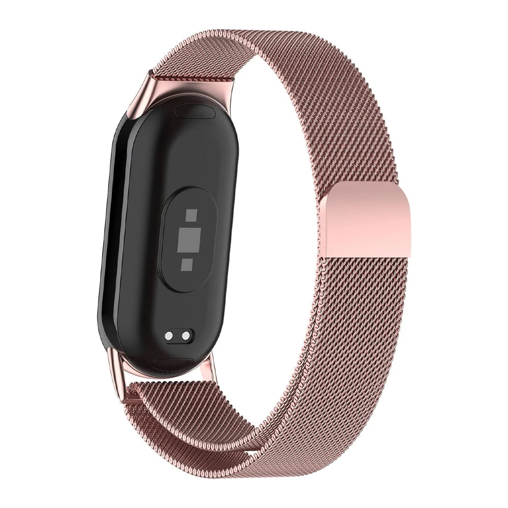Stainless Steel for mi band 8 9 10 strap miband8 miband accessories magnetic belt correa bracelet for Xiaomi mi band 9 watchband