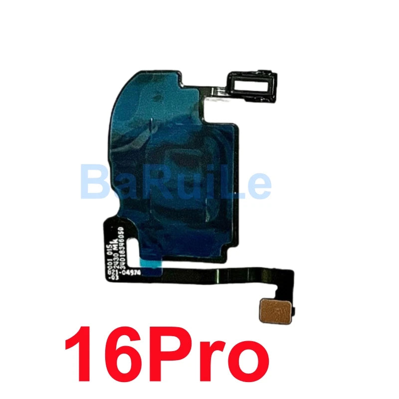 1pcs Earpiece Sensor For iphone 13 14 Pro Max 15 16 Plus Mini Proximity Mic No Ear Speaker Microphone Replacement Part