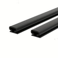 1pc Weather Stripping Door Seal, Window And Door Door Seal Strip, Soundproofing Self-Adhesive Backing D-Shape Door Weather Strip