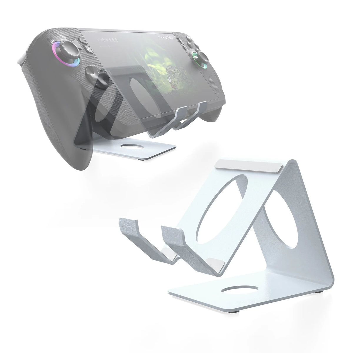 Metal Desktop Stand for ROG Ally / Xbox Series X / Nintendo Switch OLED / Switch 2 / Steam Deck Handheld Consoles