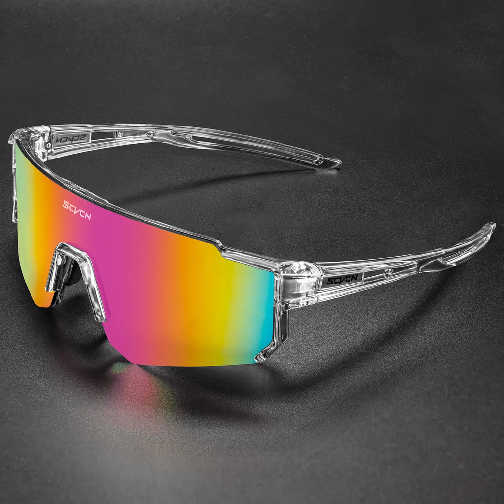SCVCN Hiking Eyewear Outdoor Cycling Sunglasses for Women Men MTB Bike Glasses Sports Mountain Climbing Cycling UV400 Goggles