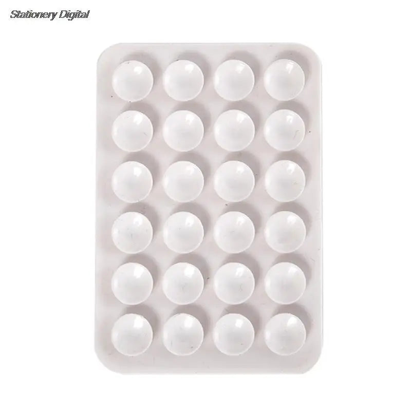 Single Side Silicone Suction Pad For Phone Sticky Gel Mat Anti-Slip Gripper Pad Universal Fixate Adhesive Reusable Holder