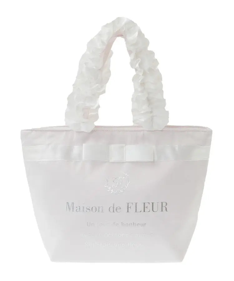 Japanese Style New Letter Satin Cute Bow Lolita Portable Tote Bag Women Commuting Versatile Pleated Sweet Single Shoulder Bag