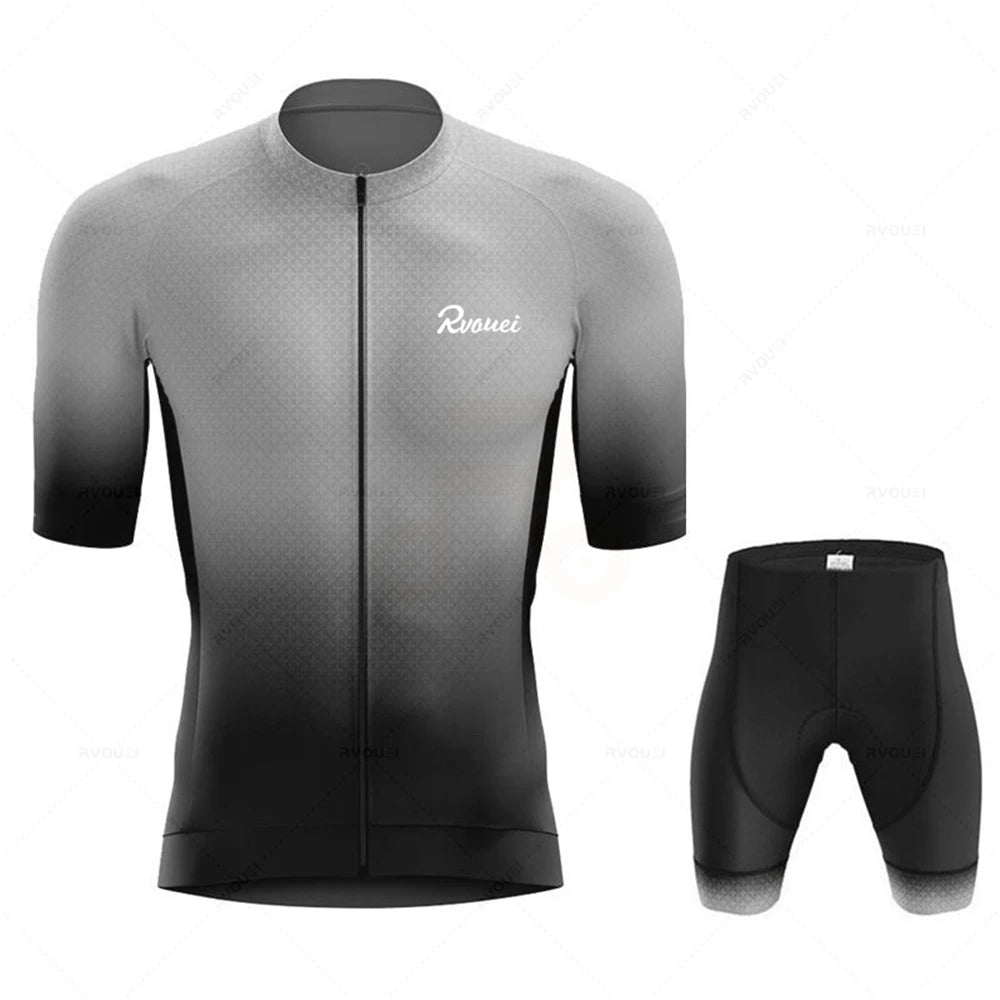 Cycling Jersey 2026 Pro Team Rvouei Men Bicicleta Set Racing Bicycle Clothing Suit Breathable Mountain Bike Clothes Sportwears