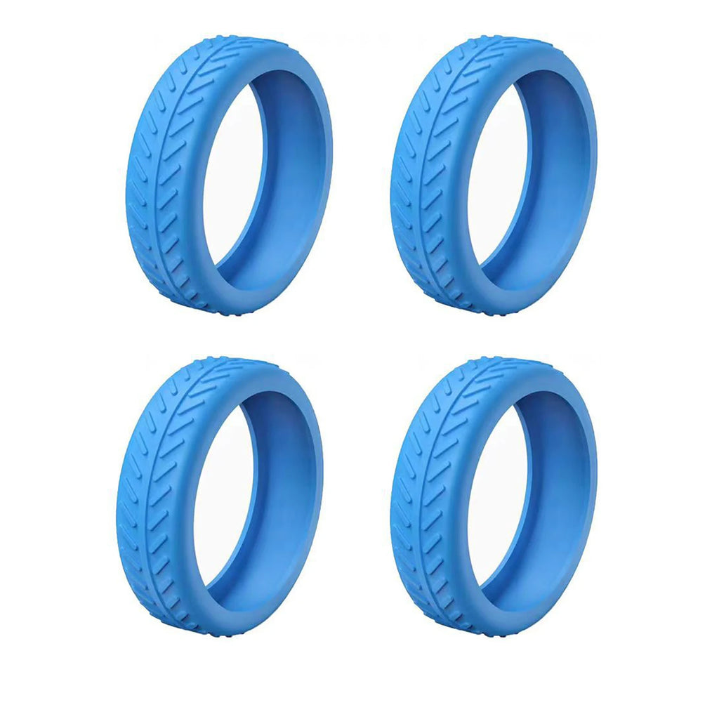 1/4/8PCS Silicone Cover Luggage Wheels Cover Luggage Protection Wheels Guard Carry On  Accessories Wheels Cover for Reduce Noise