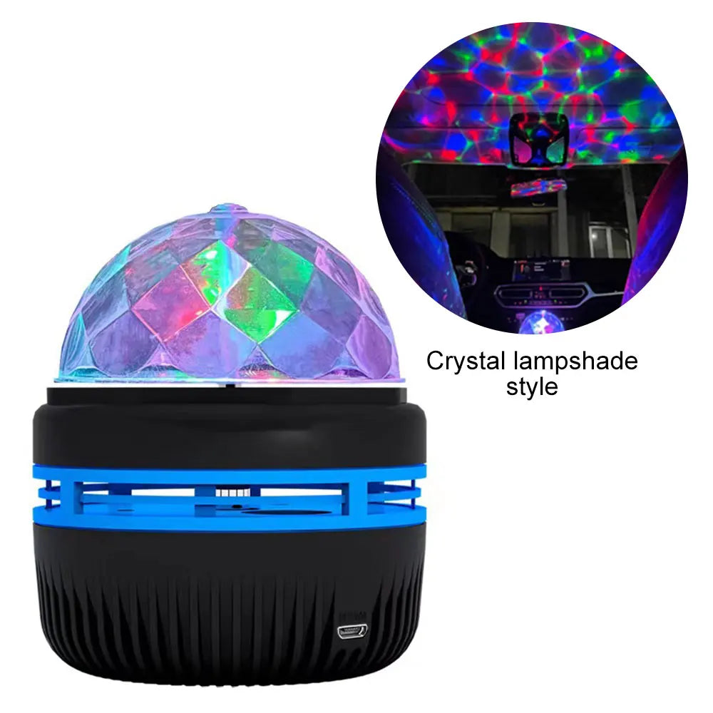 LED Starry Sky Projector Light Bedroom NightLights USB Decoration Atmosphere Projector Lamp 360° Rotating for Weddings Christmas