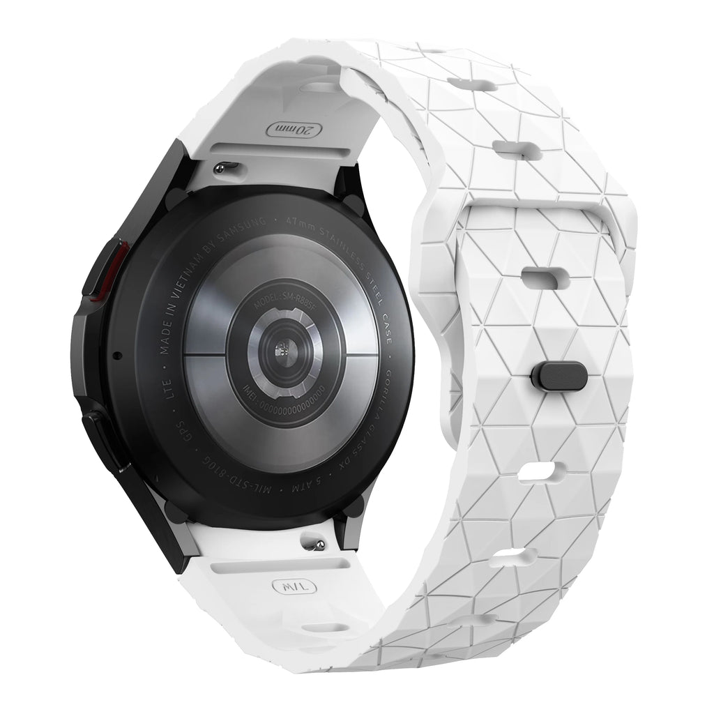 Silicone Band for Samsung Galaxy Watch 6 44mm 40mm/5/6 Classic 43mm 47mm/5 pro 45mm No Gaps 20mm Bracelet Galaxy watch 4 strap