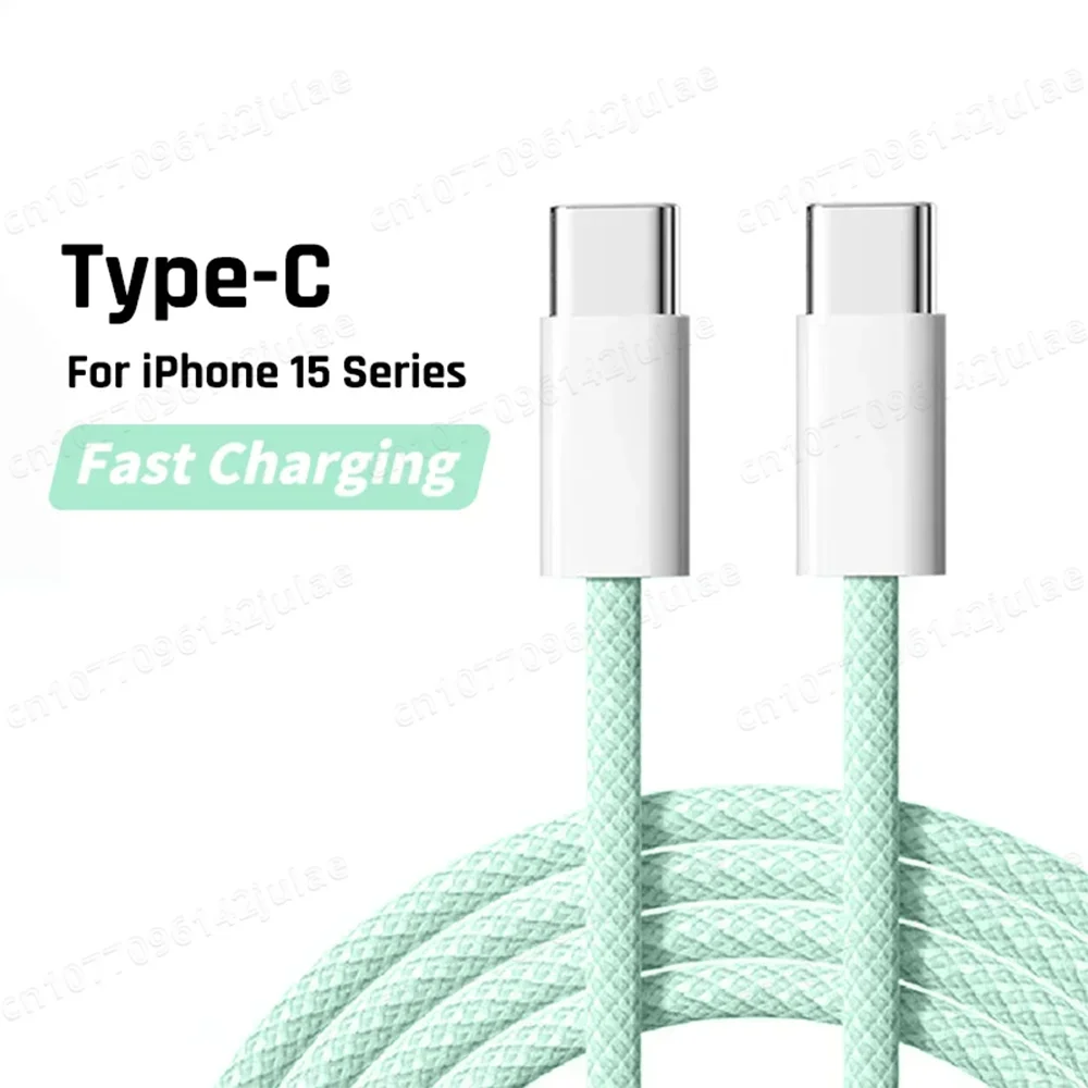 NNBILI PD 60W Fast Charger 6A USB C to Type C Cable For iPhone 18 17 16 Pro MAX USBC Quick Charging For Samsung S26 Xiaomi Cable