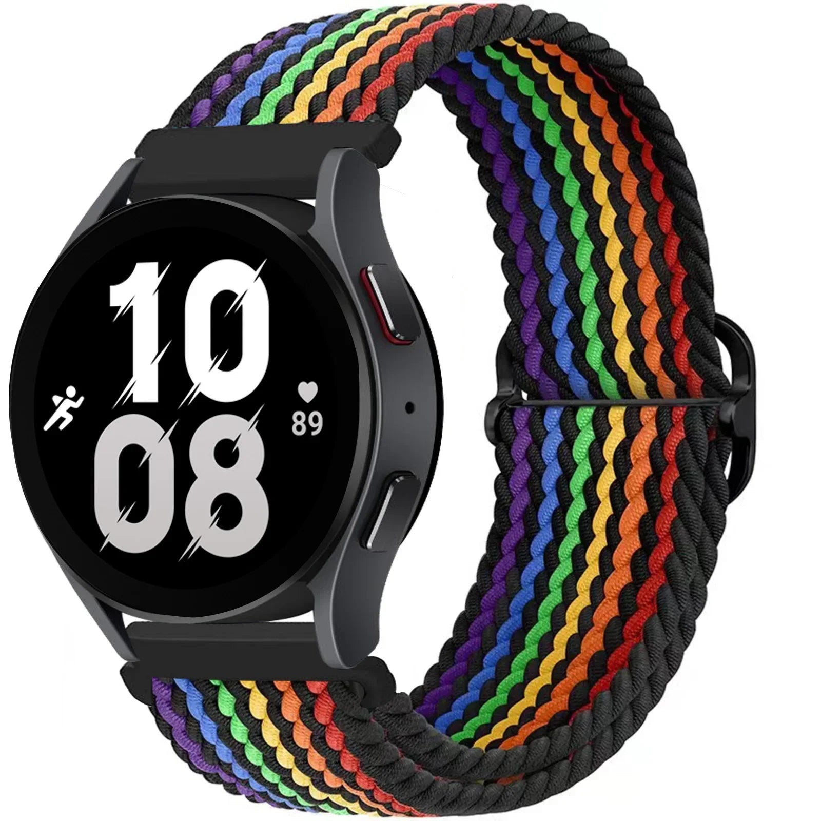 Nylon Strap for Samsung Galaxy Watch 7 6 5 4 40mm 44mm 6Classic 43/47mm 20mm 22mm Braided Solo Loop Band for Huawei Watch 3 4Pro