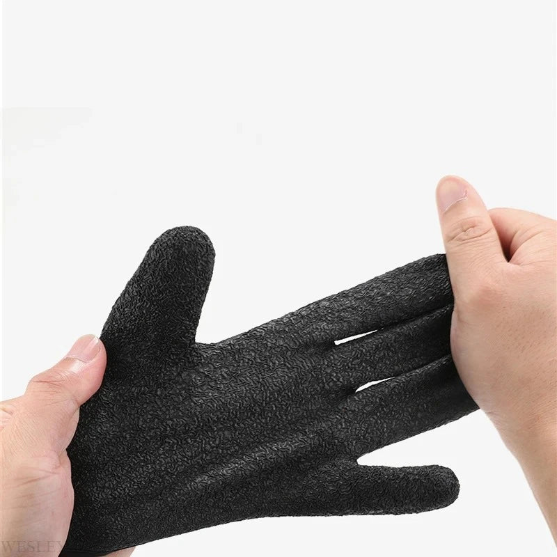 Fishing Catching Gloves Magnet Release Anti-slip Waterproof Fishing Gloves